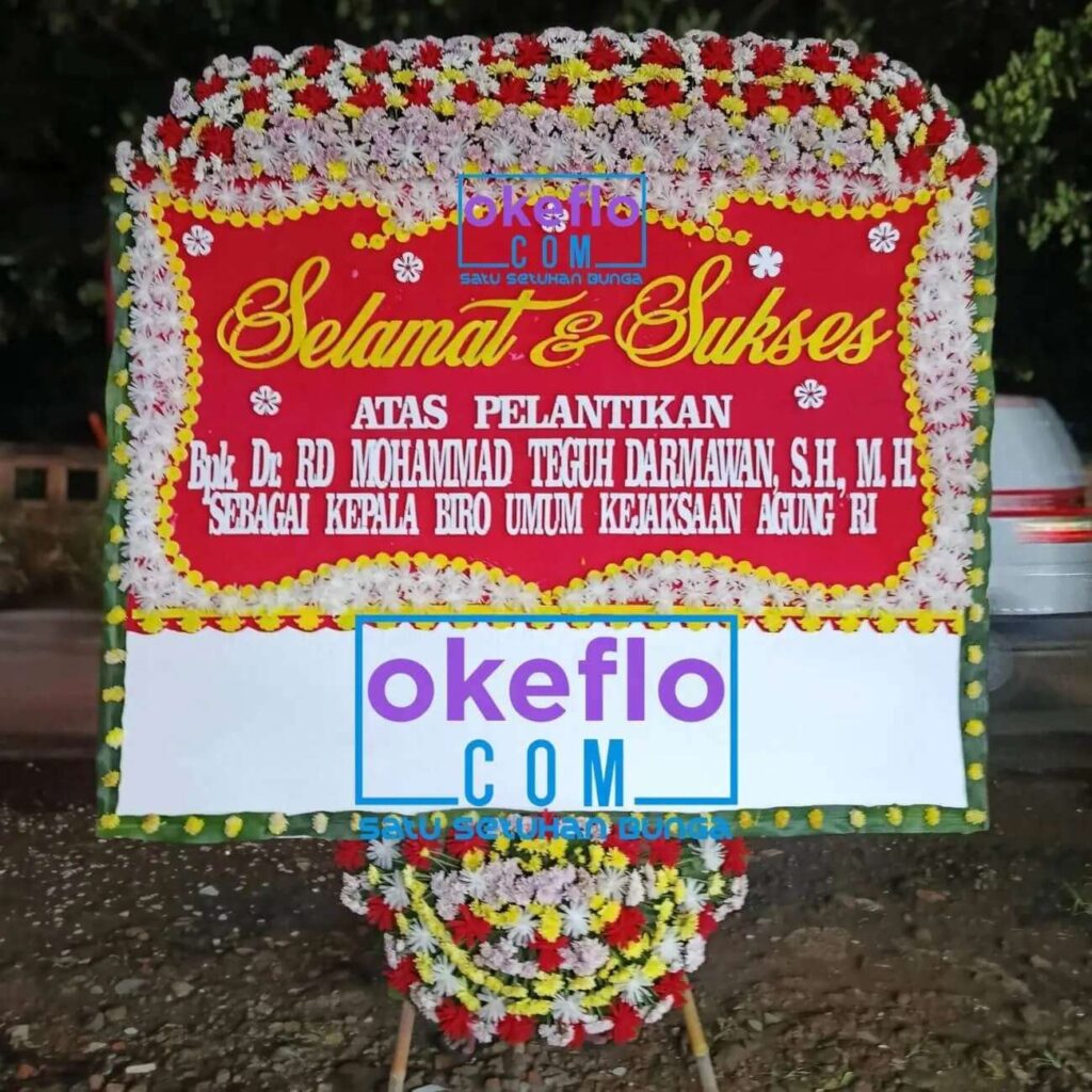 okeflo bunga papan sukses